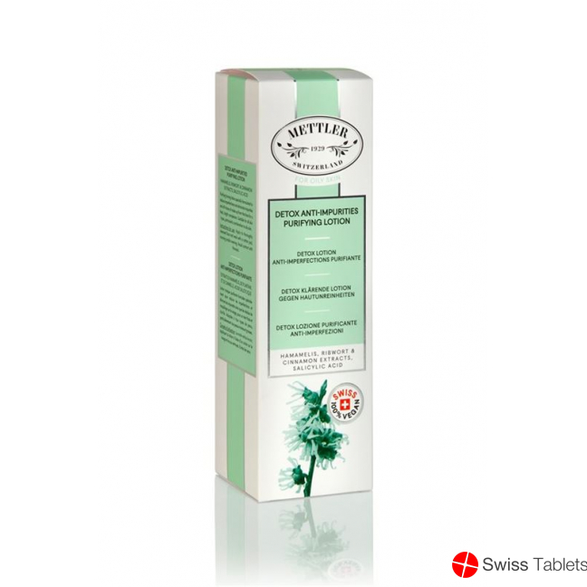 Mettler Detox clarifying lotion blemishes 200ml