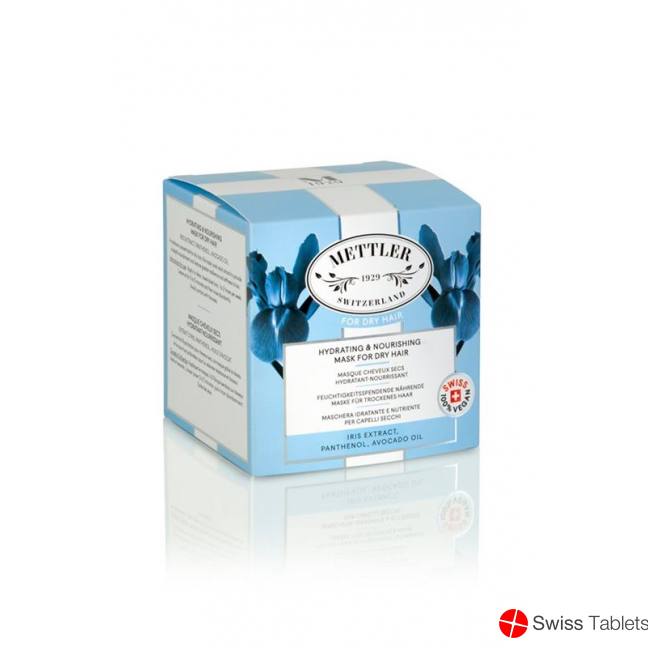 Mettler 200 ml moisturizing nourishing mask for dry hair