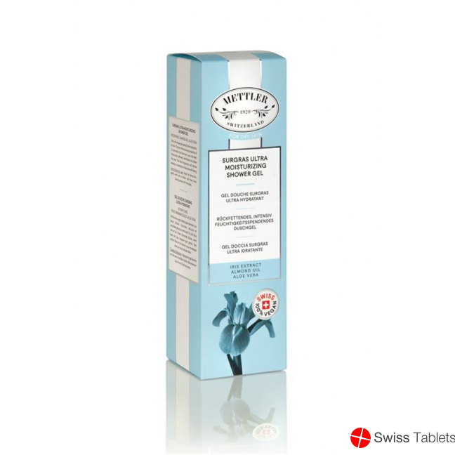 Mettler back greasy. intensive moisturizing shower gel 200 ml