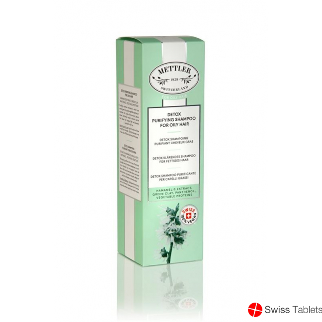 Mettler Detox clarifying shampoo for greasy hair 200 ml