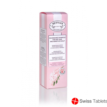 Mettler 200 ml shampoo for dry hair and sensitive scalp