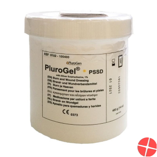 Plurogel Pssd Brand&wundgel 1% Silbersulph 400g
