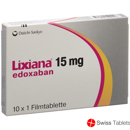 Lixiana Filmtabl 15 mg x 10