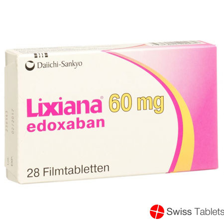 Lixiana Filmtabl 60 mg 28 pcs