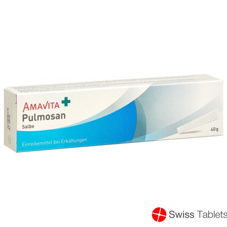 Amavita Pulmosan Salbe Tube 40g buy online