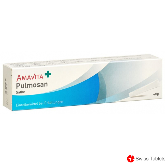 Amavita Pulmosan Salbe Tube 40g buy online