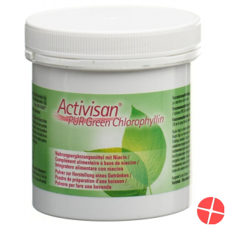 Activisan PUR Green chlorophyllin PLV supplementation with niacin Ds 90 g