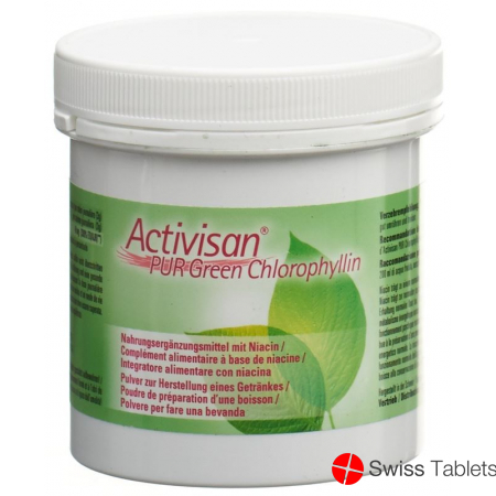 Activisan PUR Green chlorophyllin PLV supplementation with niacin Ds 90 g