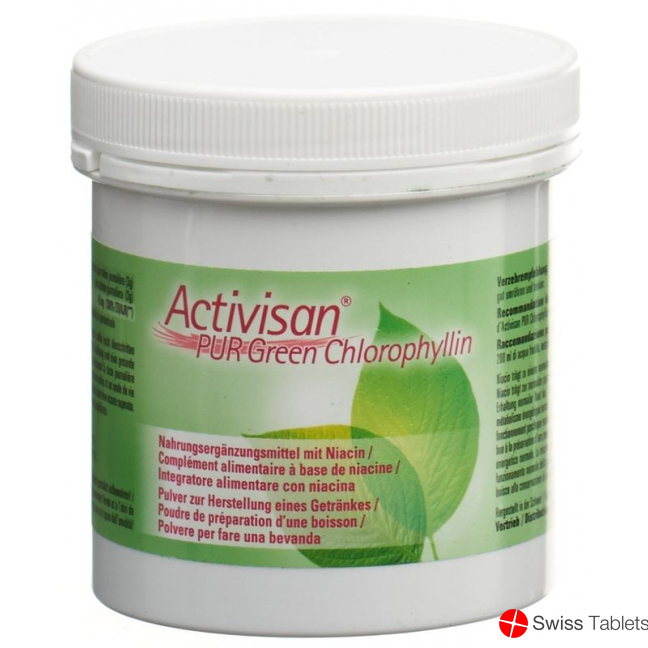 Activisan PUR Green chlorophyllin PLV supplementation with niacin Ds 90 g