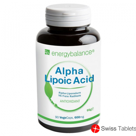 energybalance ALA alpha lipoic acid 600 mg 90 caps