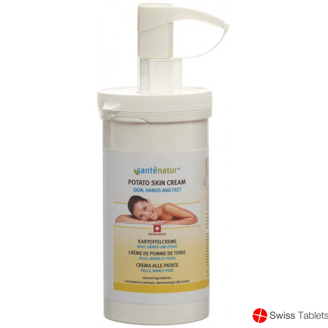 Santé Nature potato cream skin hands and feet Disp 550 ml