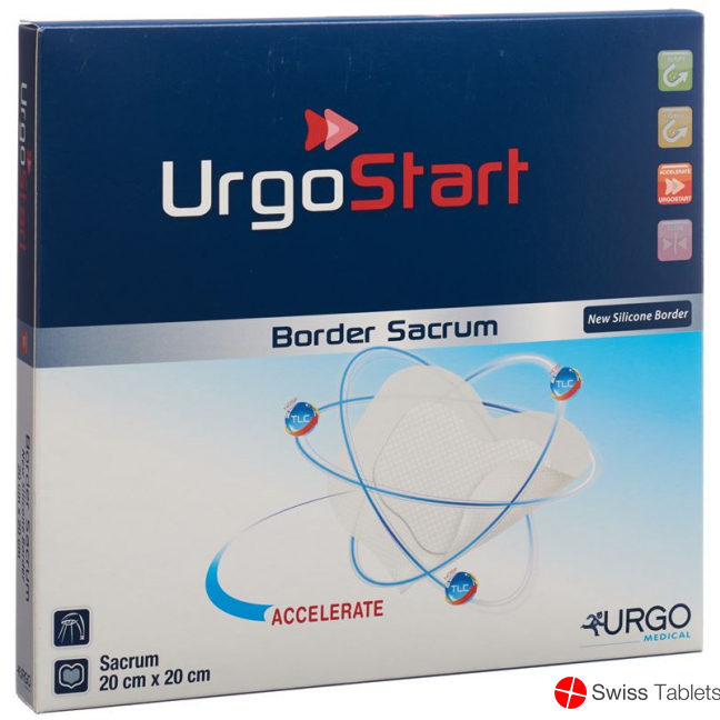 Urgostart Border Sacrum 20x20cm 5 Stück buy online