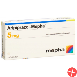 Aripiprazole 5 mg tbl Mepha 28 pcs
