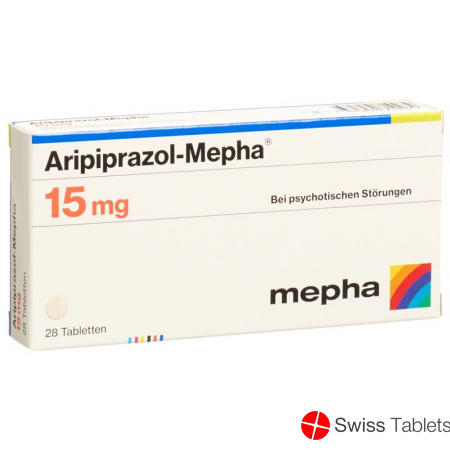 Aripiprazole Mepha tbl 15 mg 28 pcs