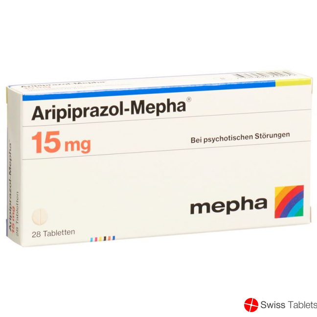 Aripiprazole Mepha tbl 15 mg 28 pcs