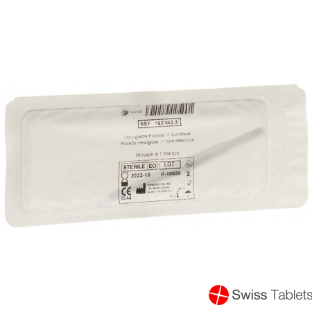 Promedical Chir Pinzette 11.5cm Metall St Grue Mar buy online