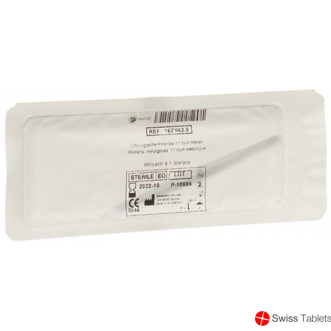 Promedical Chir Pinzette 11.5cm Metall St Grue Mar buy online