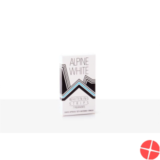 Alpine White whitening strips for 7 applications