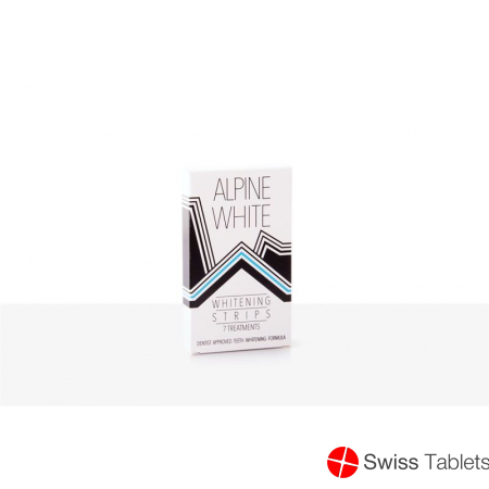 Alpine White whitening strips for 7 applications