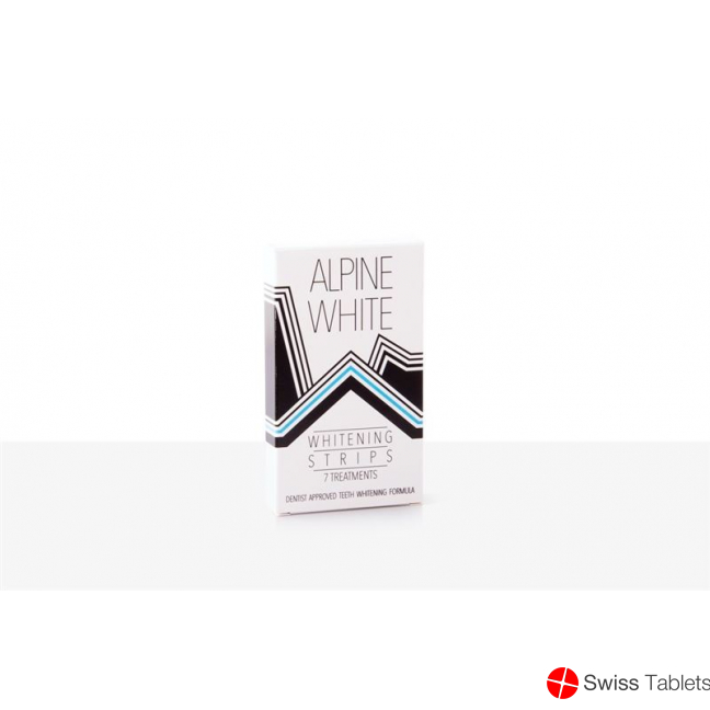 Alpine White whitening strips for 7 applications