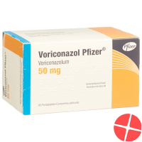 Voriconazole Pfizer Filmtabl 50 mg 56 pcs