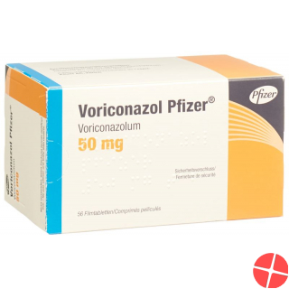 Voriconazole Pfizer Filmtabl 50 mg 56 pcs