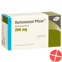 Voriconazole Pfizer Filmtabl 200 mg 28 pcs