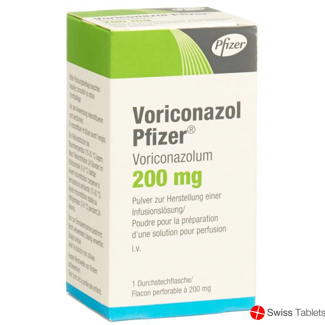 Voriconazole Pfizer Trockensub 200 mg Durchstf