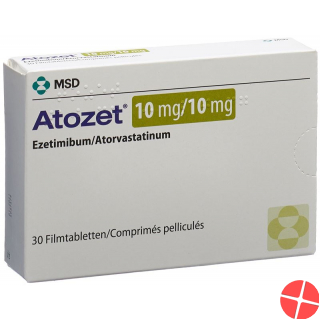 Atozet Filmtabl 10/10 mg 30 pcs