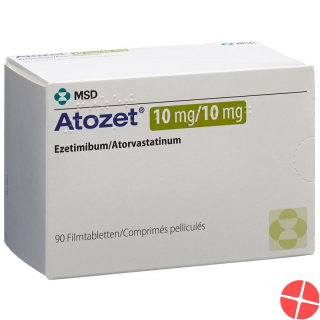 Atozet Filmtabl 10/10 mg 90 pcs