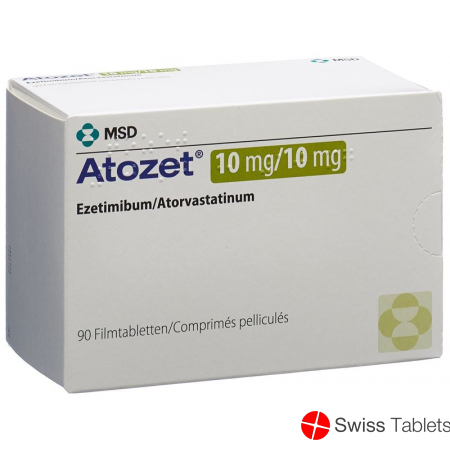 Atozet Filmtabl 10/10 mg 90 pcs