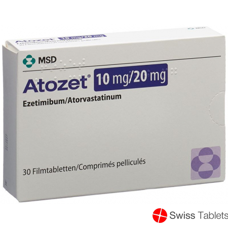 Atozet Filmtabl 10/20 mg 30 pcs