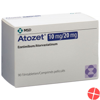 Atozet Filmtabl 10/20 mg 90 pcs