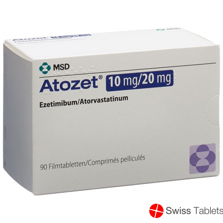 Atozet Filmtabl 10/20 mg 90 pcs