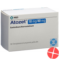 Atozet Filmtabl 10/40 mg 90 pcs