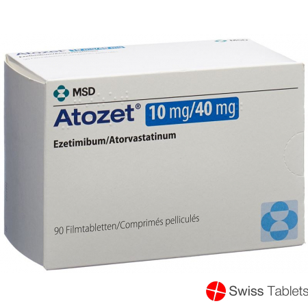 Atozet Filmtabl 10/40 mg 90 pcs