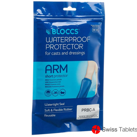 Bloccs bath and shower water protection for the arm 25-42 / 53cm Adults