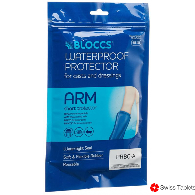 Bloccs bath and shower water protection for the arm 25-42 / 53cm Adults