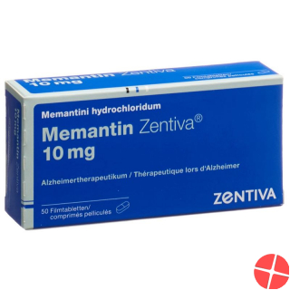 Memantine Zentiva Filmtabl 10 mg 50 pcs