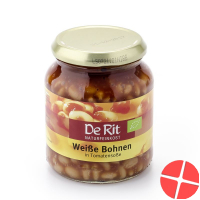 De Rit Weisse Bohnen Tomatensauce Bio 360g De Rit Weisse Bohnen Tomatensauce Bio 360g
