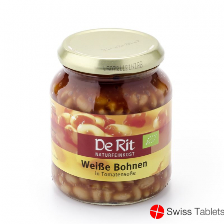 De Rit Weisse Bohnen Tomatensauce Bio 360g buy online