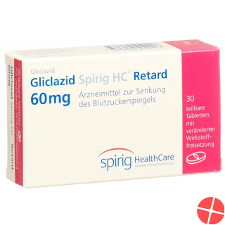 Gliclazide Spirig HC Ret Retard tablets 60 mg 30 pcs