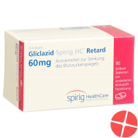 Gliclazide Spirig HC Ret Retard tablets 60 mg 90 pcs