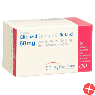 Gliclazide Spirig HC Ret Retard tablets 60 mg 90 pcs