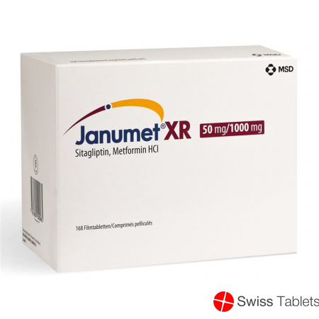 Janumet XR Ret Filmtabl 50/1000 mg Fl 56 pcs 3