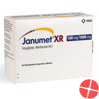 Janumet XR Ret Filmtabl 100/1000 mg Fl 28 pcs 3