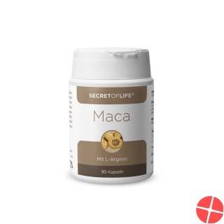 Secret Of Life Maca & L-arginin Kapseln 90 Stück