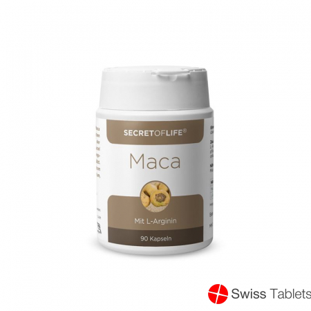 Secret Of Life Maca & L-arginin Kapseln 90 Stück buy online