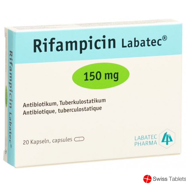 Rifampicin Labatec Kaps 150 mg of 20 pcs