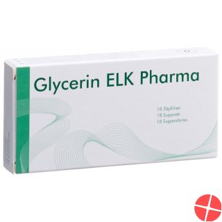 Glycerol ELK pharmaceutical Supp 18 pcs